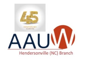 AAUW Hendersonville 45th Anniversary Celebration